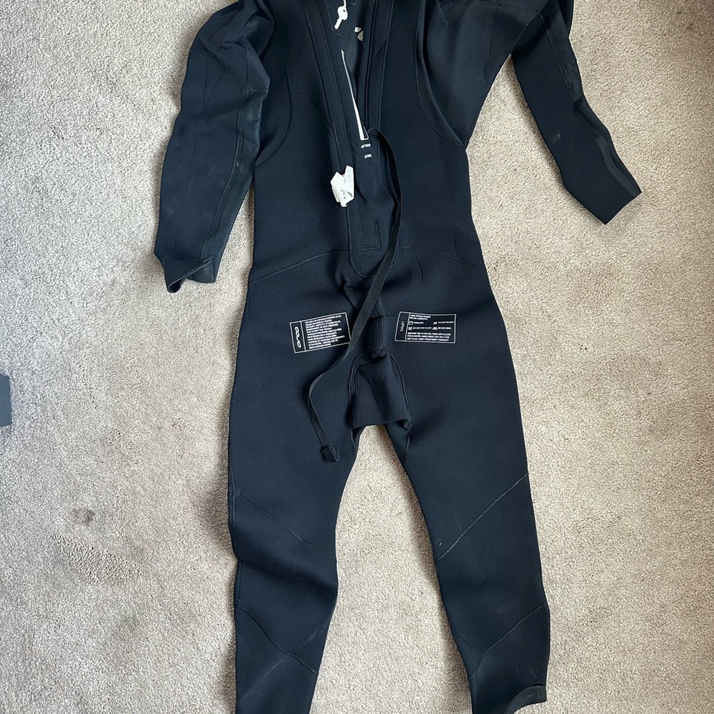 Black One Piece Footies with Zipper Closure